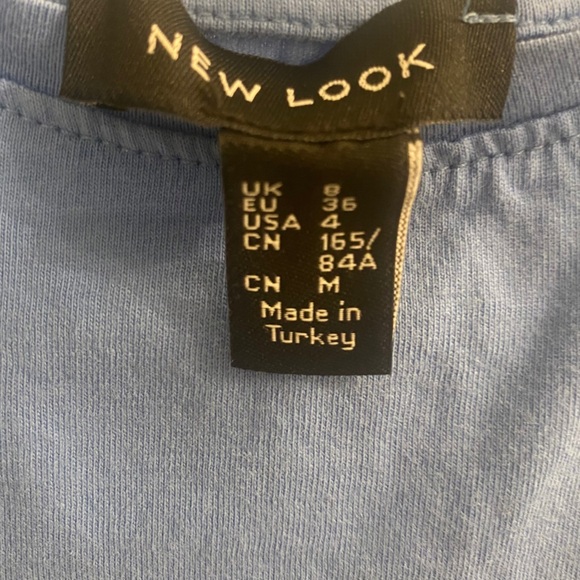 New Look / Asos Size 4 Short Sleeve T-Shirt - Picture 4 of 5